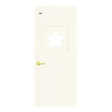 [예림] 키즈 도어YA-301 (별) / 크림화이트